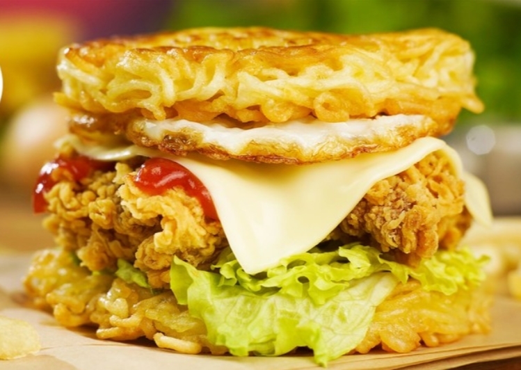 Top 6 Bước Làm Hamburger Mì Gói Mới Lạ Độc Đáo Top 6 Bước Làm Hamburger Mì Gói Mới Lạ Độc Đáo