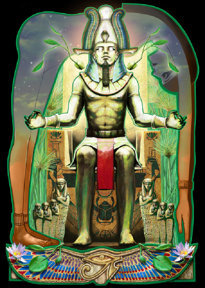 3. Vị thần của sự sống – Osiris