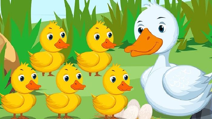 3. Five little Ducks