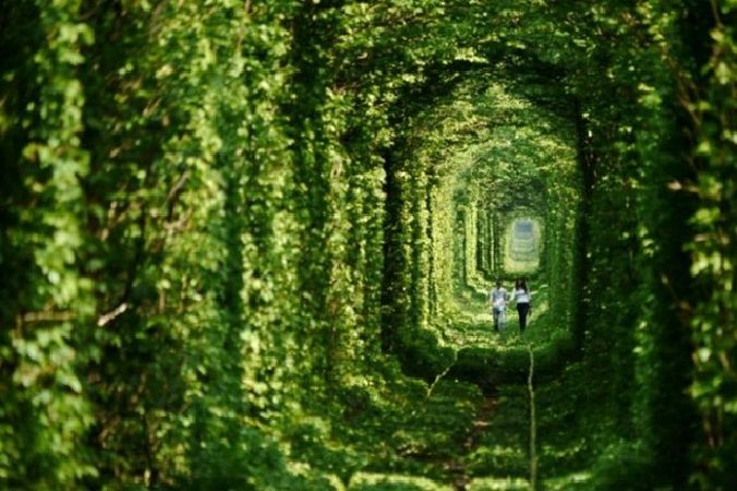 4. Đường hầm tình yêu ở Ukraine