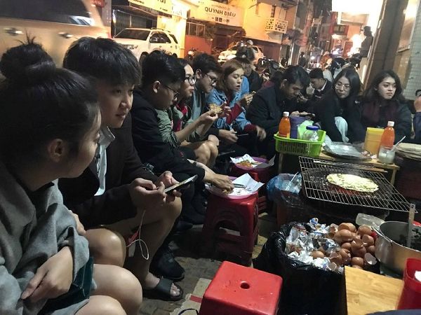 Bánh tráng nướng Bà Khùng