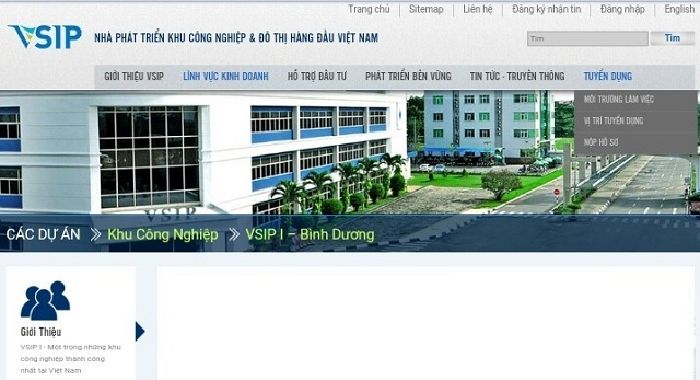 Vsip I – Bình Dương