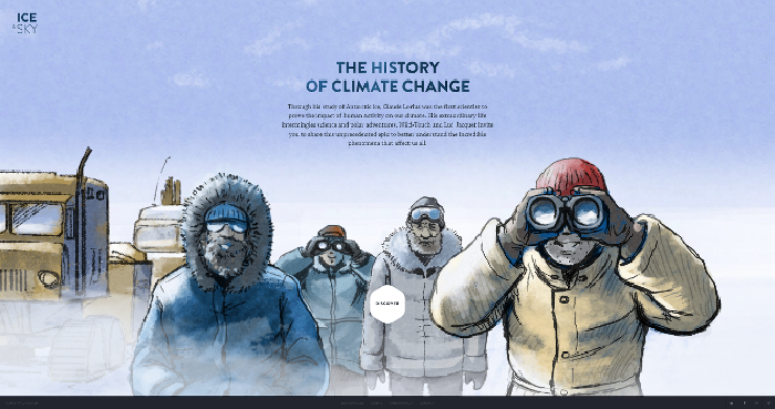 The history of climate change