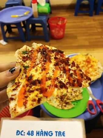 Bánh tráng nướng Hà Nội: 48 Hàng Tre