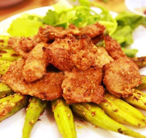 Vú Dê Nướng