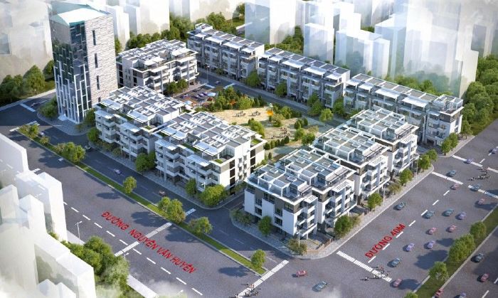 Dự án liền kề H36 Lạc Long Quân