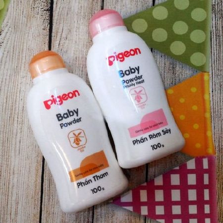 Phấn rôm Pigeon Nhật