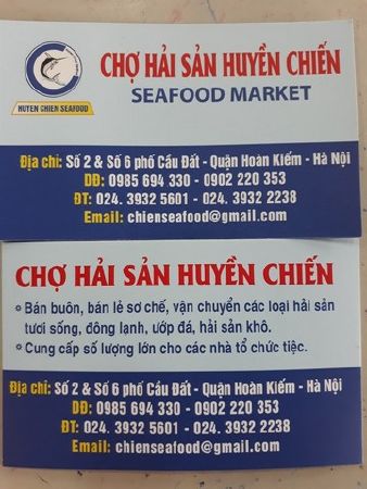 Chợ hải sản tươi sống Huyền Chiến