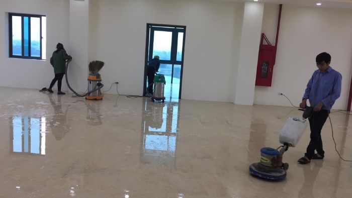 Dịch vụ vệ sinh công nghiệp sau xây dựng
