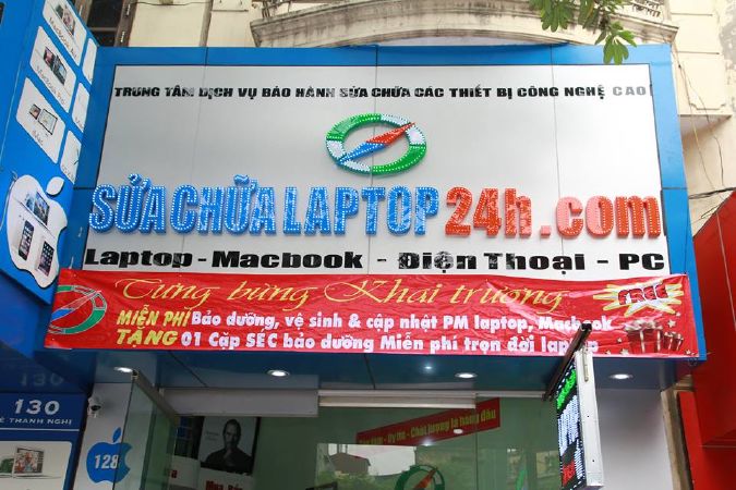 Sửa chữa laptop 24h.com