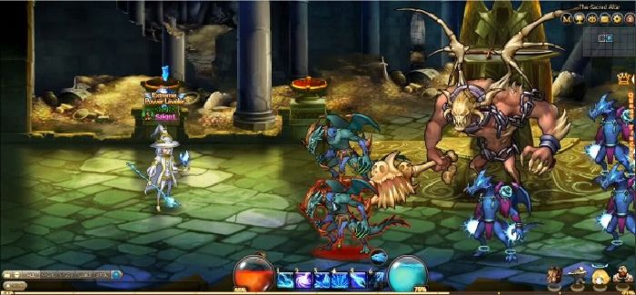 Game online cho máy cấu hình yếu Crusader of Solaria