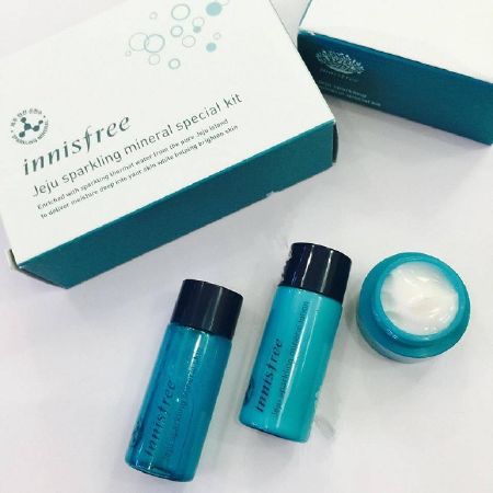 Kem dưỡng da chống lão hóa hàn quốc Innisfree Jeju Sparkling Mineral Cream