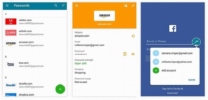 Những ứng dụng hay cho android Dashlane
