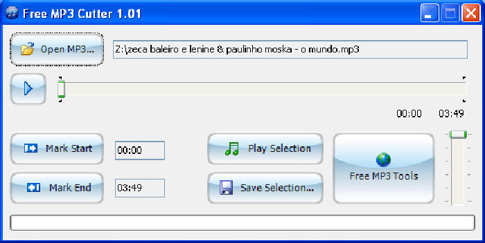 Phần mềm cắt ghép nhạc chuyên nghiệp Free MP3 Cutter