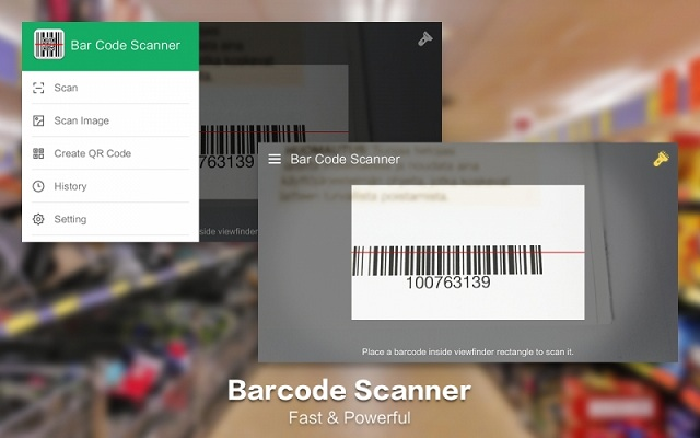 Phần mềm check mã vạch George Barcode Scanner