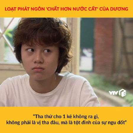 Dương nói với chị gái Thu Huệ