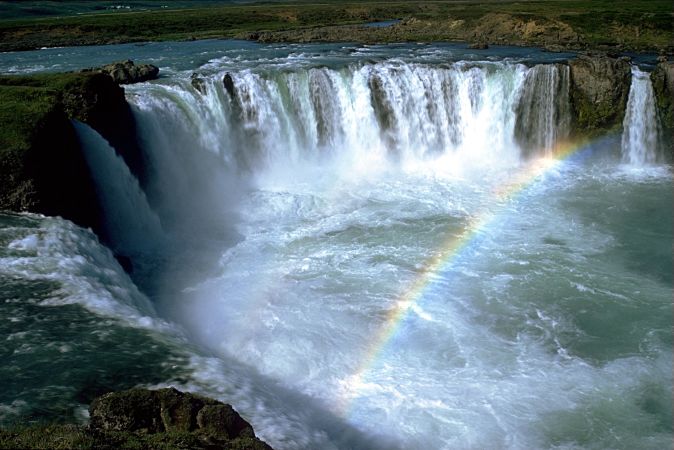 Thác Godafoss - Iceland