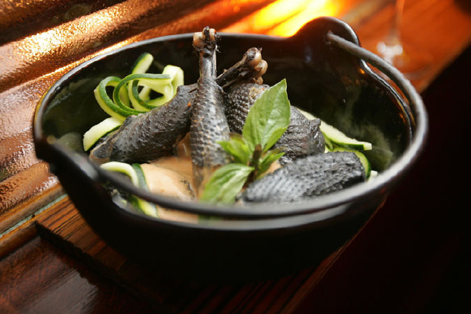 Gà mặt quỷ