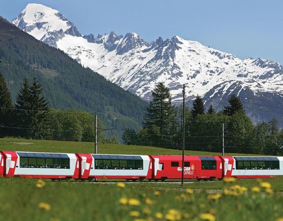 Đường sắt Glacier Express - Thuỵ Sĩ
