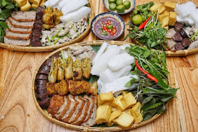 Quán bún đậu mắm tôm Đội Cung