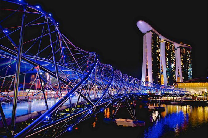 Cầu Helix ở Singapore