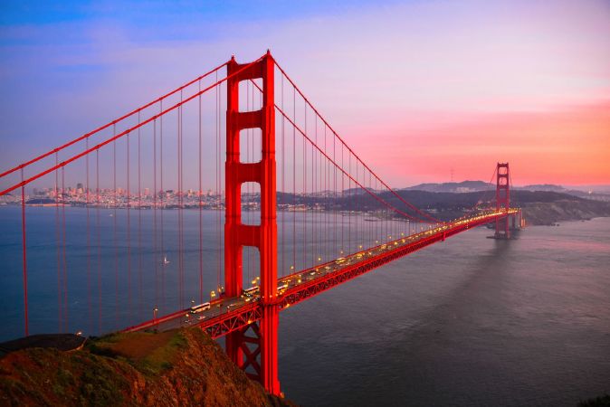 Cầu Cổng Vàng - Golden Gate Bridge (Mỹ)