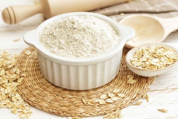 Tẩy tế bào chết da mặt bằng bột yến mạch