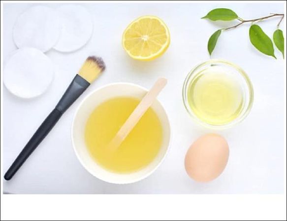 Tẩy tế bào chết bằng chanh và lòng trắng trứng
