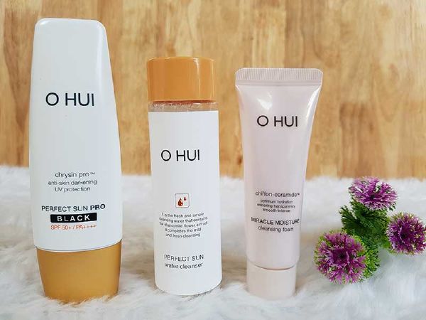 Kem chống nắng Ohui Perfect Sun PRO Black