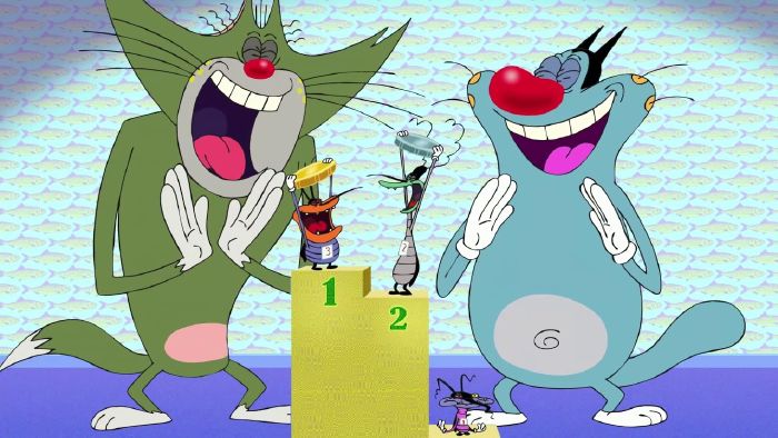 Oggy and the cockroaches