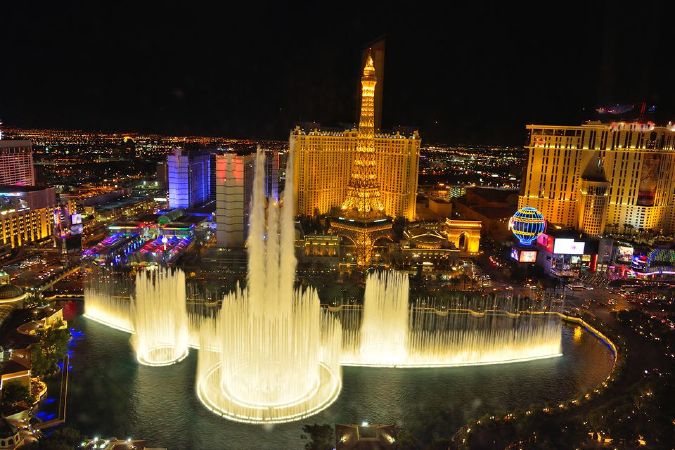 Đài phun nước Fountains of Bellagio
