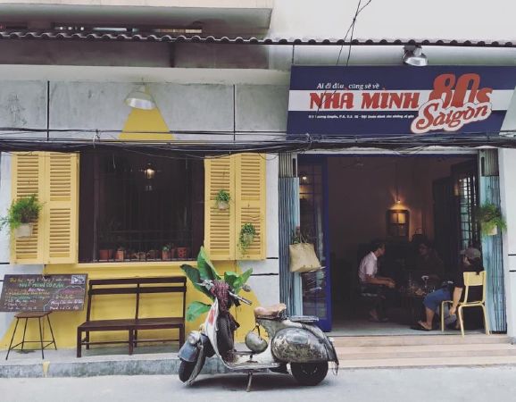 Quán cà phê Sài Gòn 80s