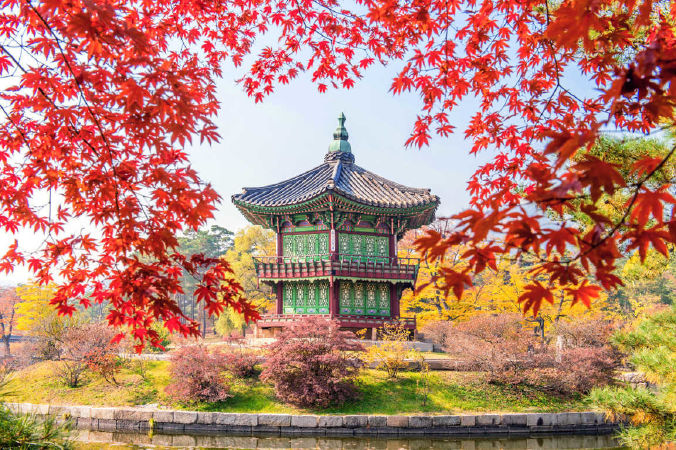 Du lịch Hàn Quốc tháng 10