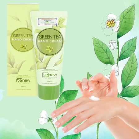 Kem dưỡng da tay Benew Green Tea Hand Cream