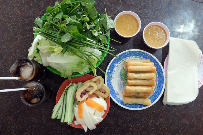 Chả ram bắp