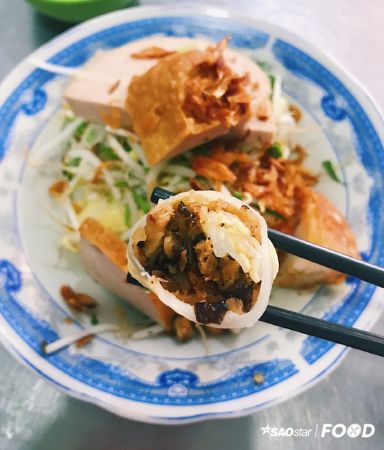 Bánh cuốn trứng Vạn Kiếp