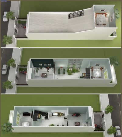 Mẫu nhà cấp 4 đẹp - Mẫu 8