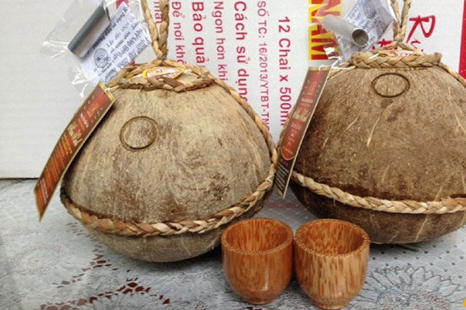 Rượu dừa Tiên tửu Ngọc Hoa
