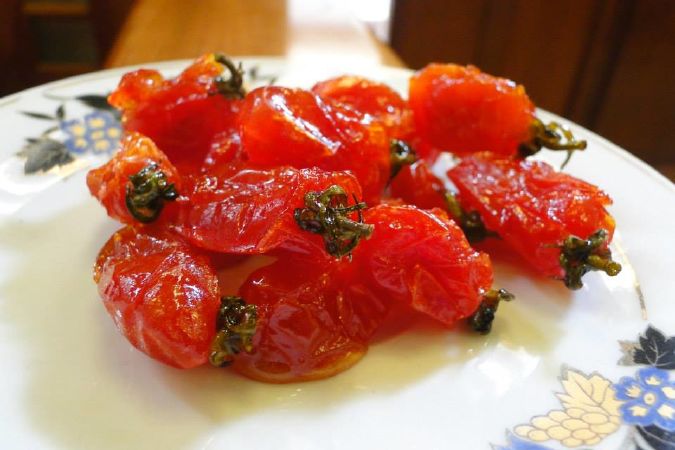 Cách làm mứt cà chua bi