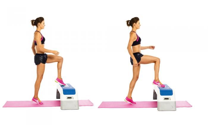 Bài tập bước lên bục