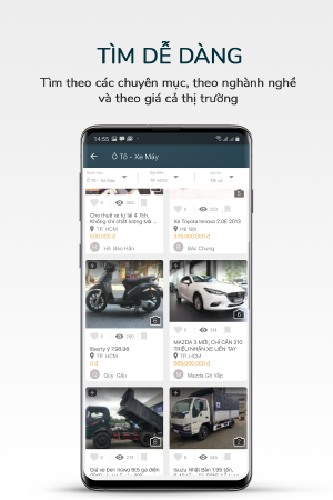 Tìm kiếm dễ dàng
