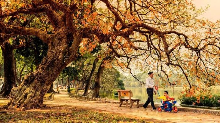 Hà Nội lãng mạn sang thu