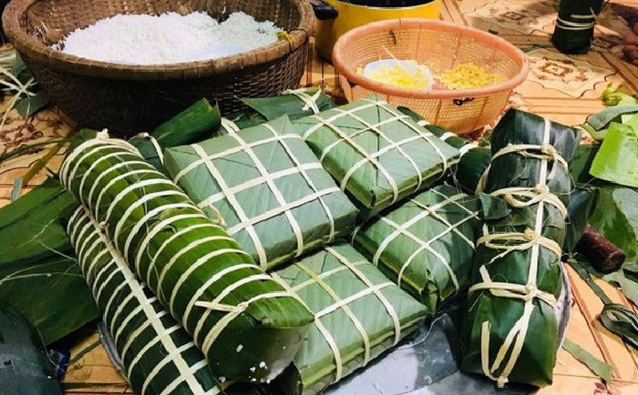 Bánh chưng, Bánh tét