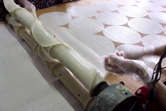 Bánh tráng sữa