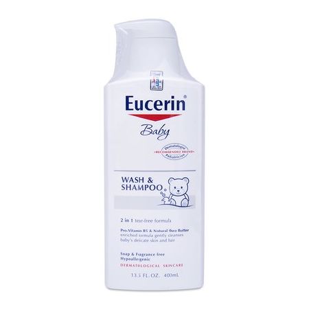 Sữa tắm cho bé Eucerin Baby Wash & shampoo