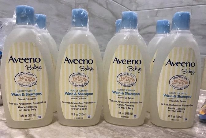 Sữa tắm Aveeno baby wash and shampoo