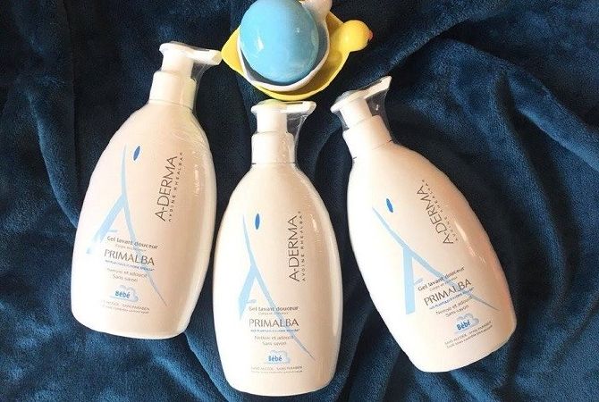 Sữa tắm trị rôm sảy, ngứa, mề đay A-derma cho trẻ sơ sinh