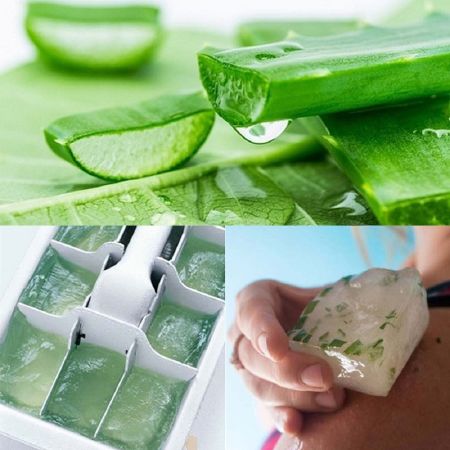 Đá viên từ nha đam( lô hội)