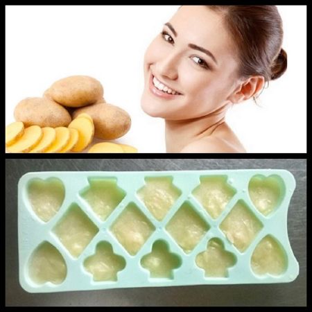 Đá viên từ khoai tây