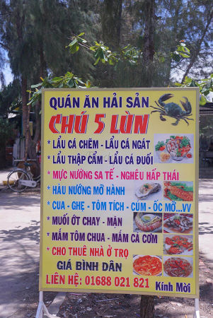 Quán hải sản Chú 5 Lùn